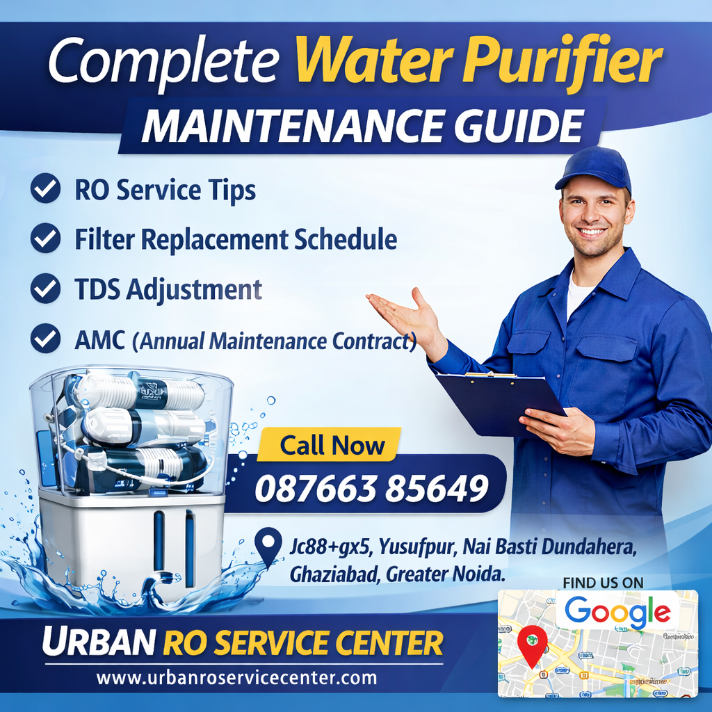 complete water purifier maintenance guide
