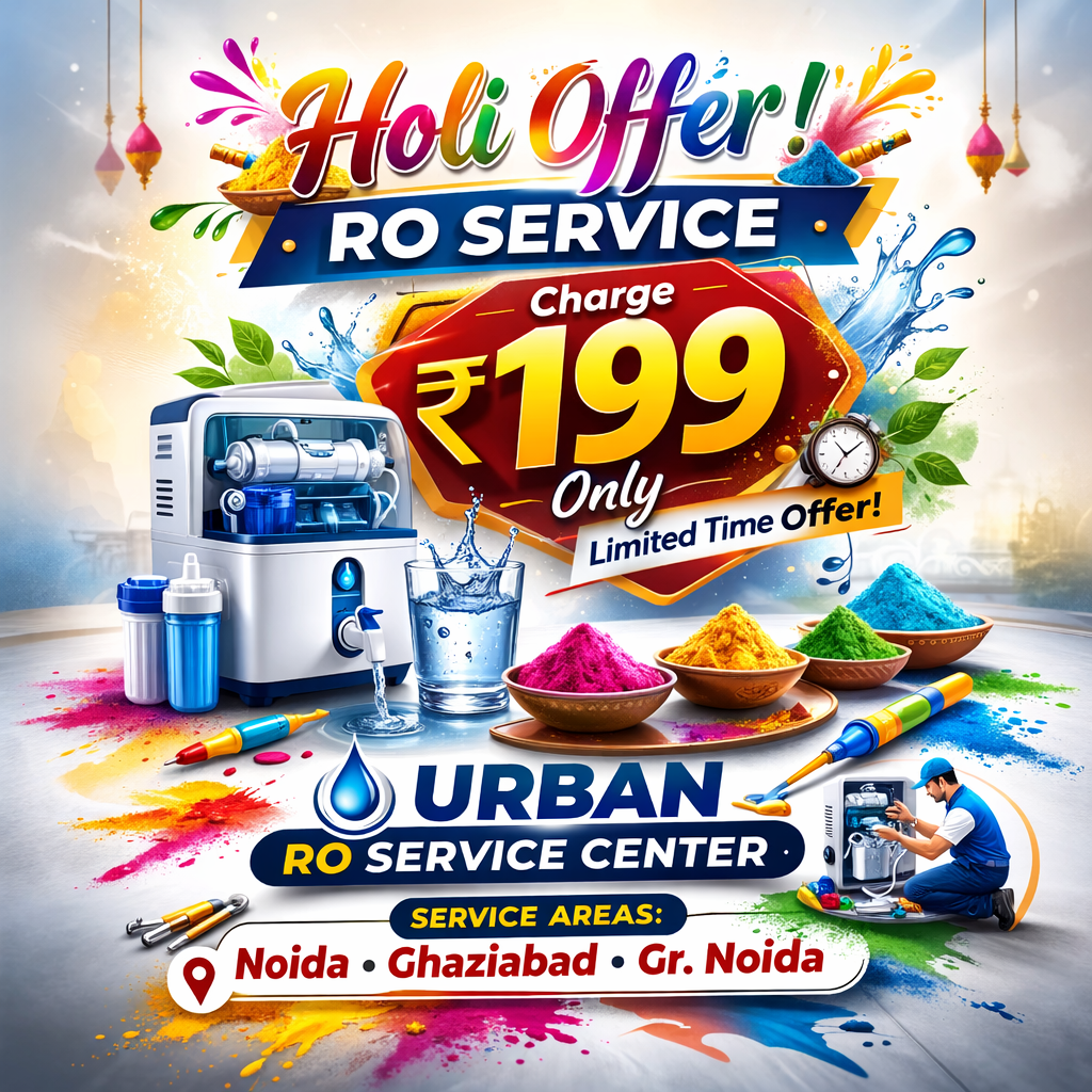 Urban RO Service Center – Noida’s #1 RO Water Purifier Specialists