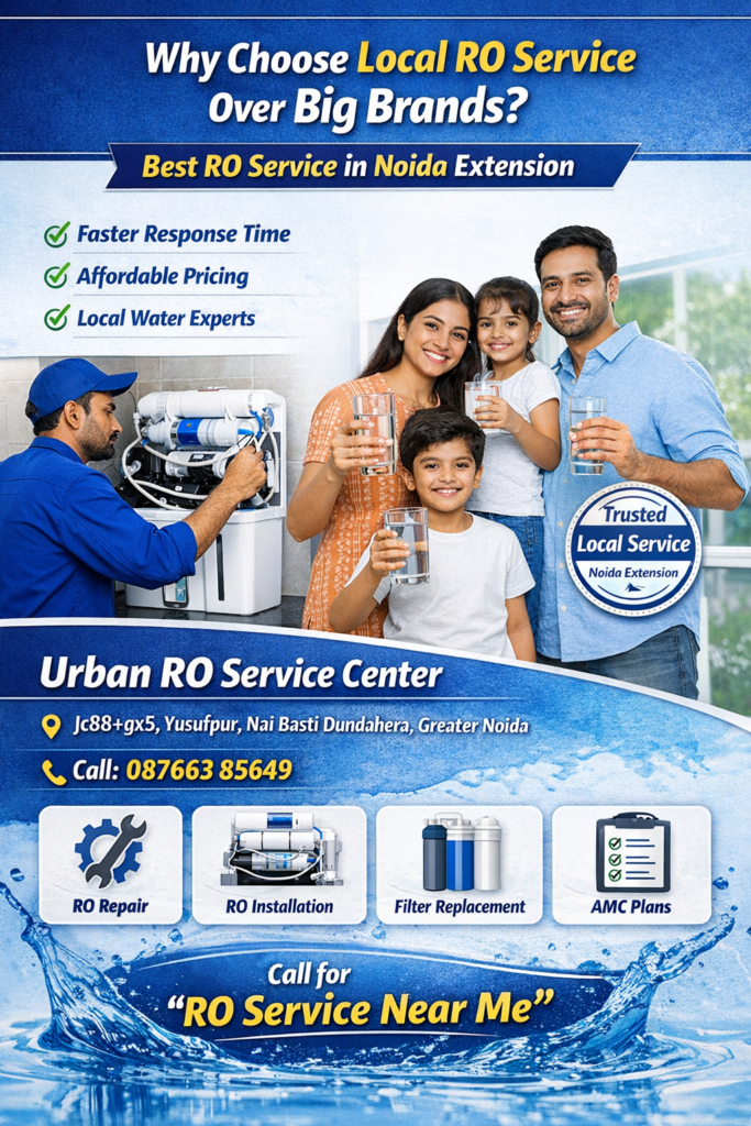 Choose Local RO Service Over Big Brands
