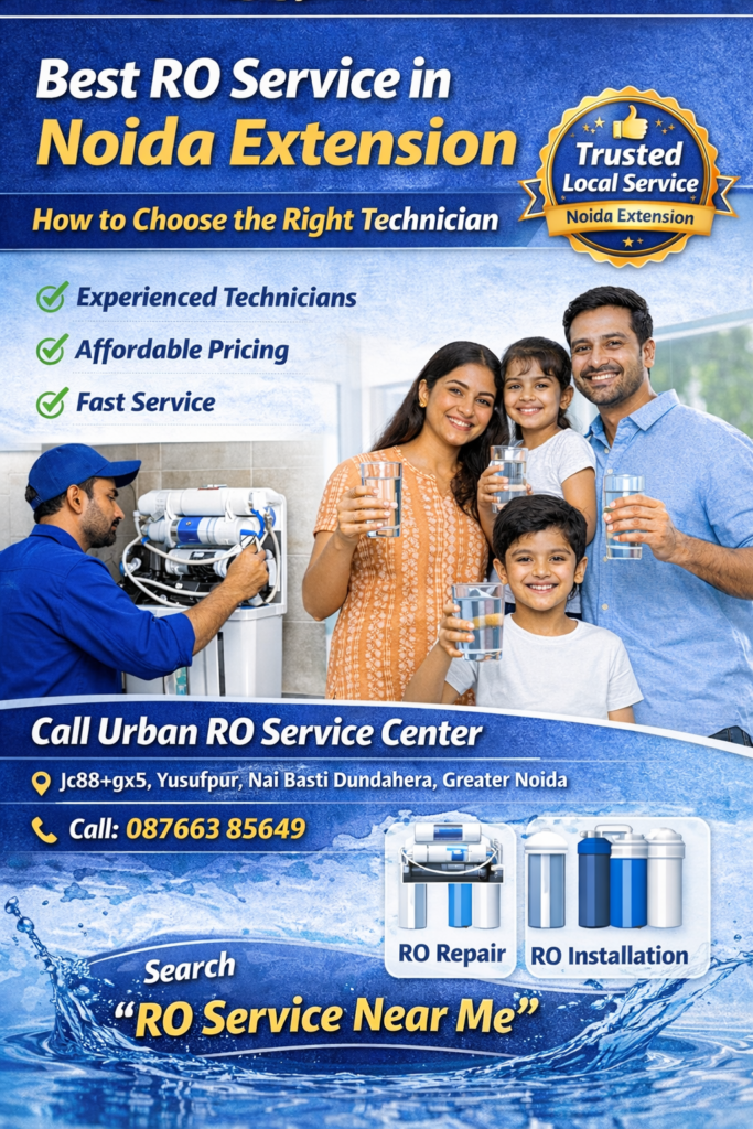 Best RO Service In Noida Extension