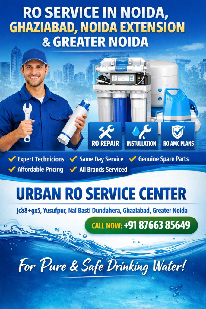 RO service provider in Noida Ghaziabad
