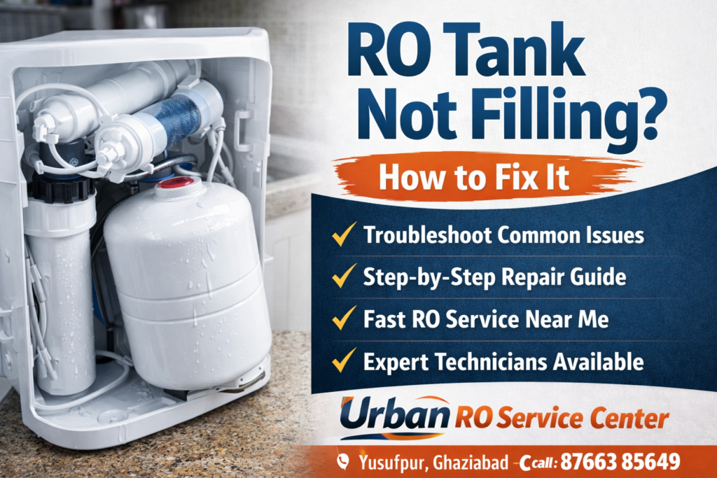 RO Tank Not Filling