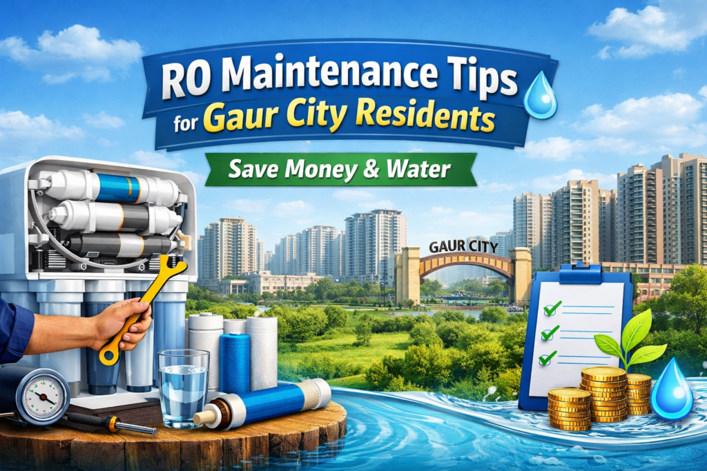 RO Maintenance Tips for Gaur City Residents