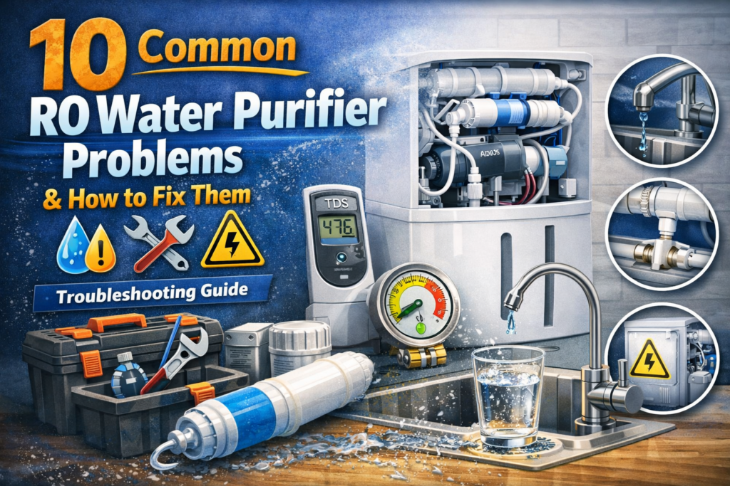 Common RO Water Purifier Problems