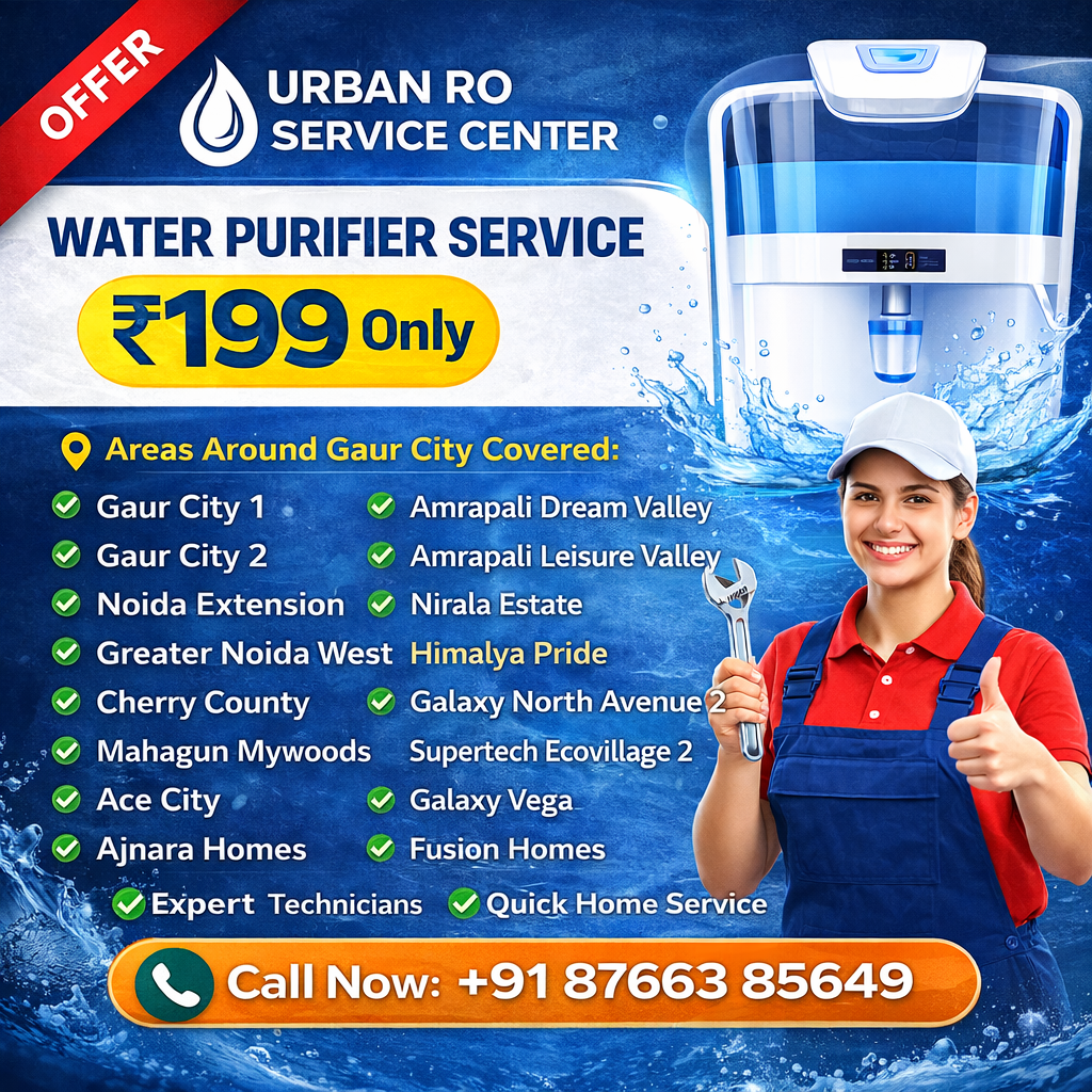 Affordable RO Repair Near Me in Gaur City