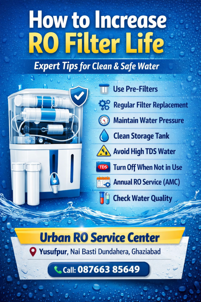 How to Increase RO Filter Life