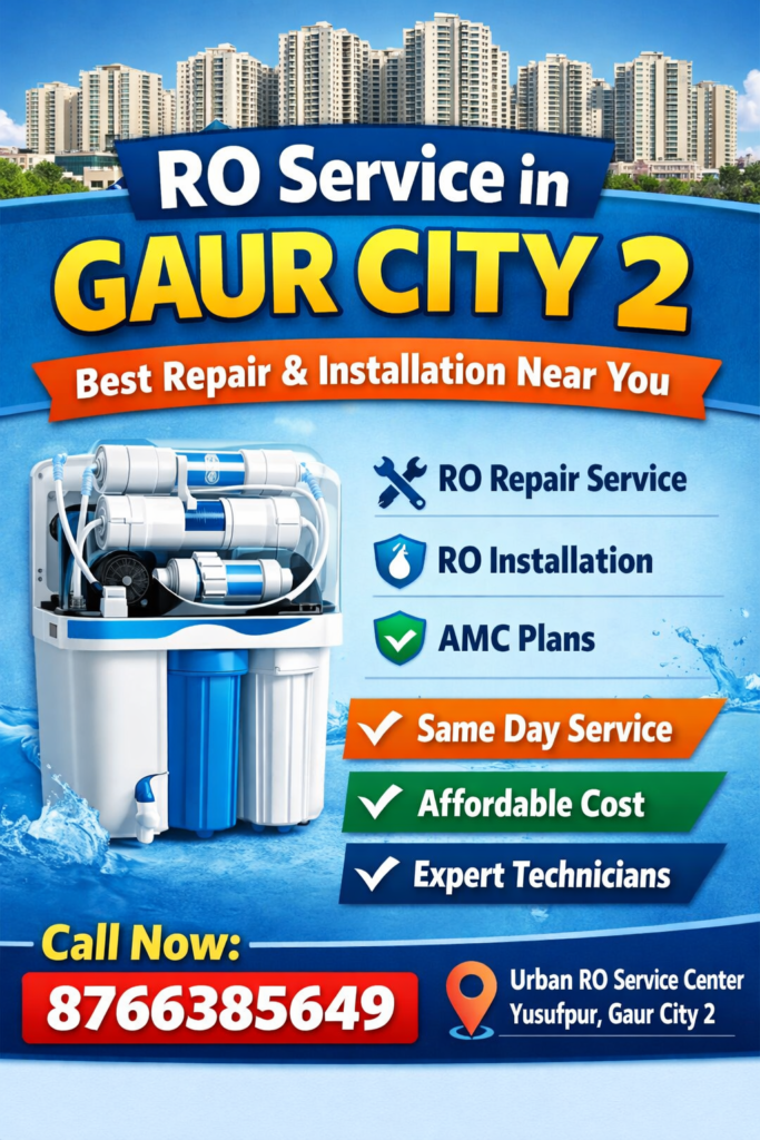 RO Service in Gaur City 2