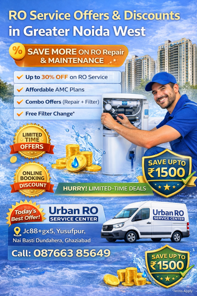 RO Service Offers & Discounts in Greater Noida West